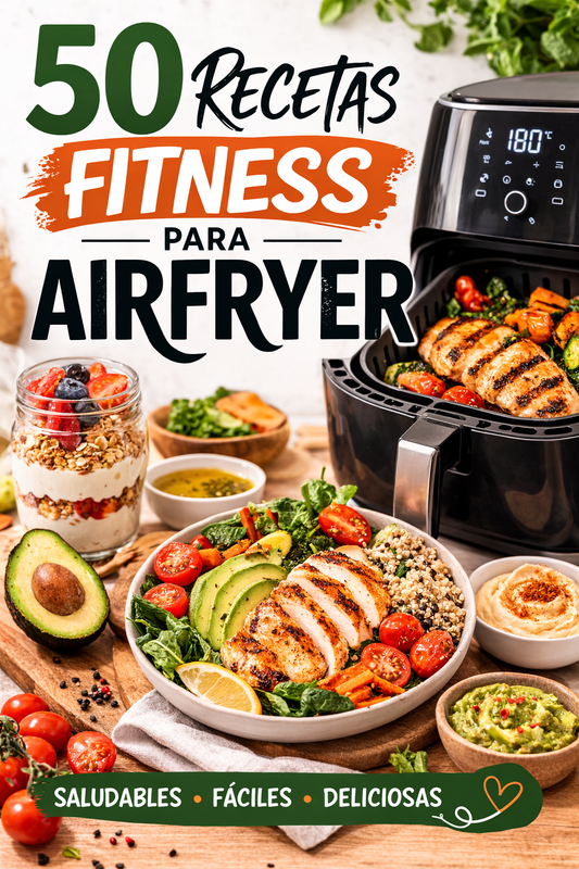 50 recetas para bajar de peso con tu freidora de aire